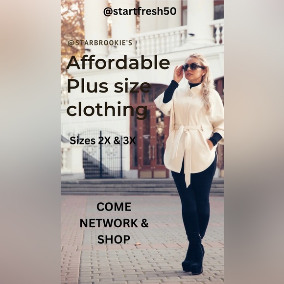 Accessories - 3/22 @7:00 PM EST AFFORDABLE PLUS SIZE CLOTHING
